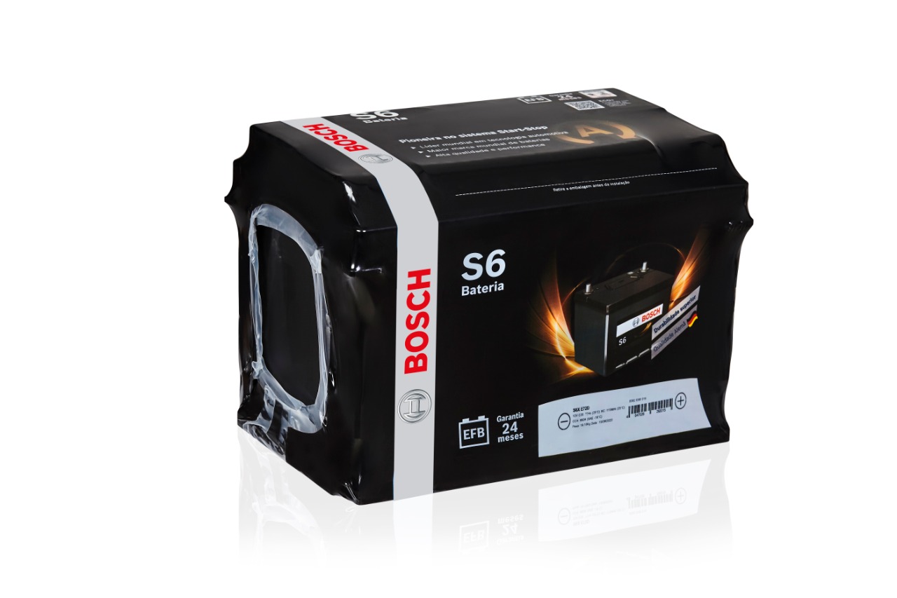 Bateria Automotiva Bosch S6 72AH EFB - 24 Meses de Garantia