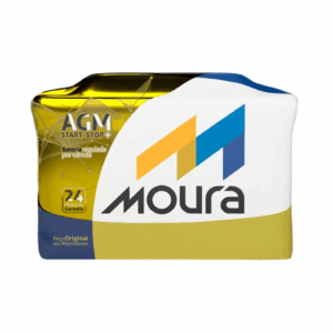 Bateria Automotiva Moura 105AH AGM - 24 Meses de Garantia