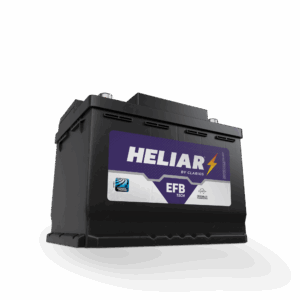 Bateria Automotiva Heliar 60Ah EFB – 24 Meses de Garantia