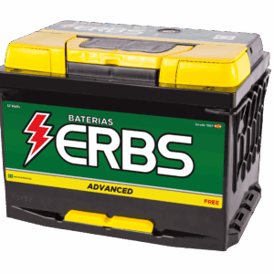 BATERIA ERBS ERFL2 65AH PREMIUM (Caixa Alta) 24 Meses de Garantia