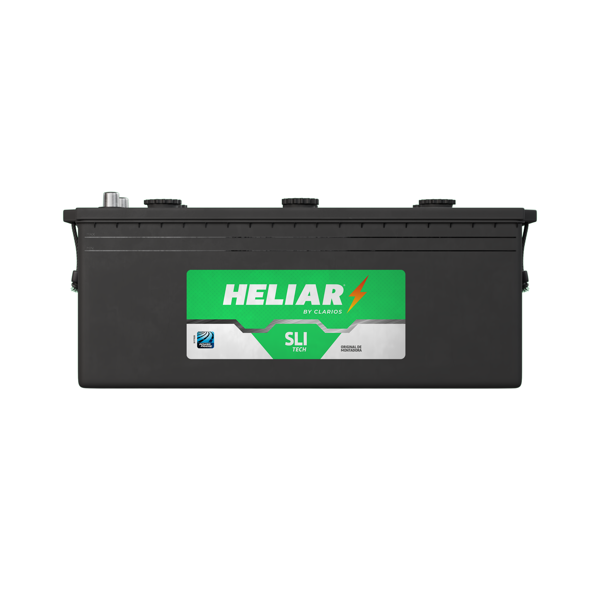 Bateria Automotiva Heliar 150AH (Com Manutenção) - 15 Meses de Garantia