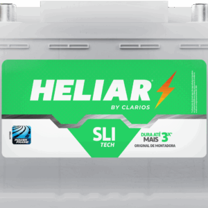 Bateria Automotiva Heliar 50AH (Honda Civic) - 24 Meses de Garantia