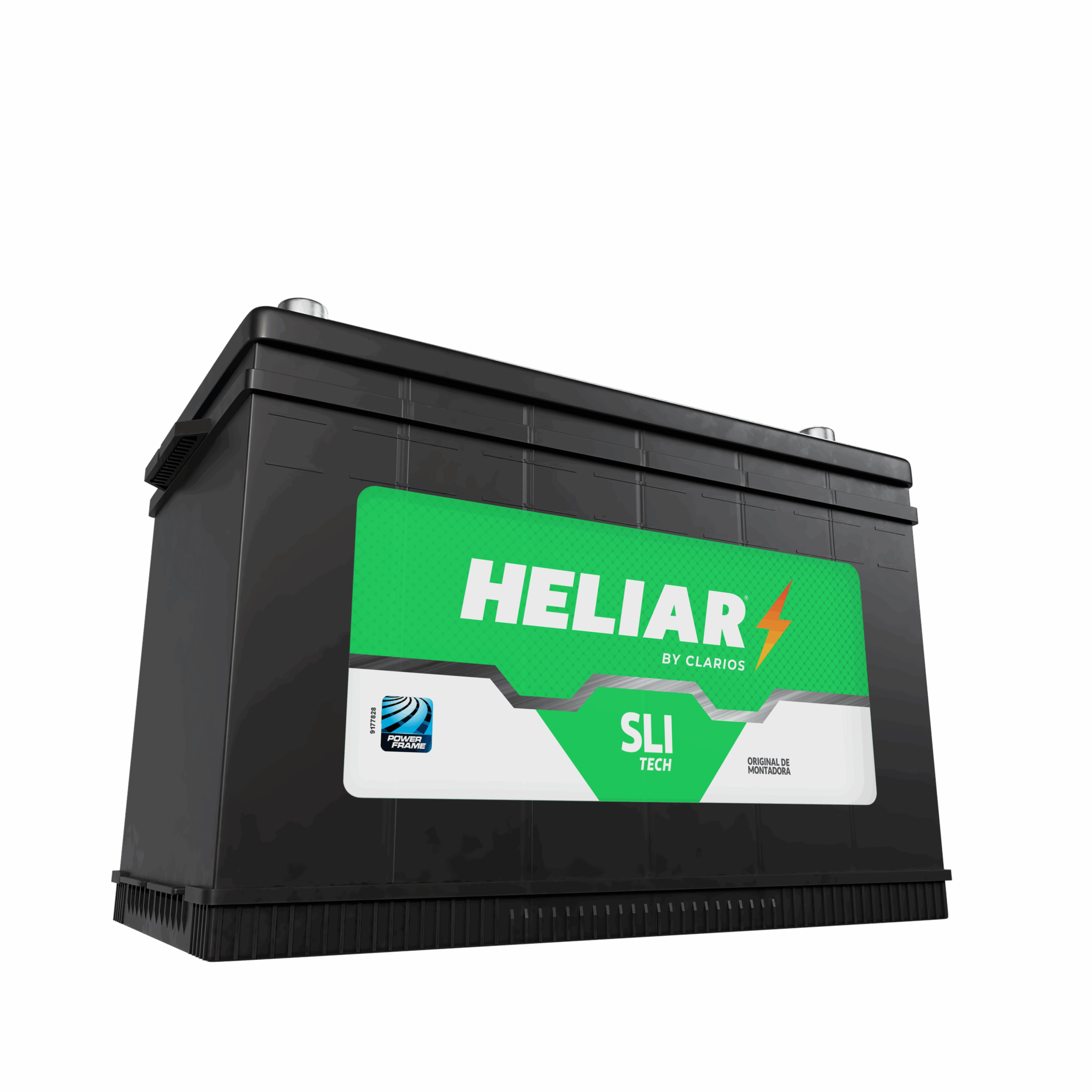 Bateria Automotiva Heliar 90AH (Hilux, Santa Fé, L200) – 18 Meses de Garantia