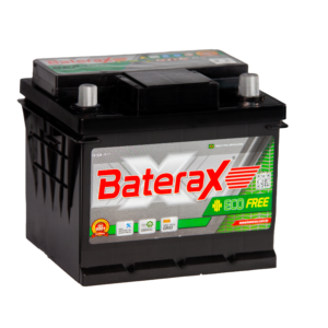 Bateria Automotiva Baterax BEF50D – 12 Meses de Garantia – Selada