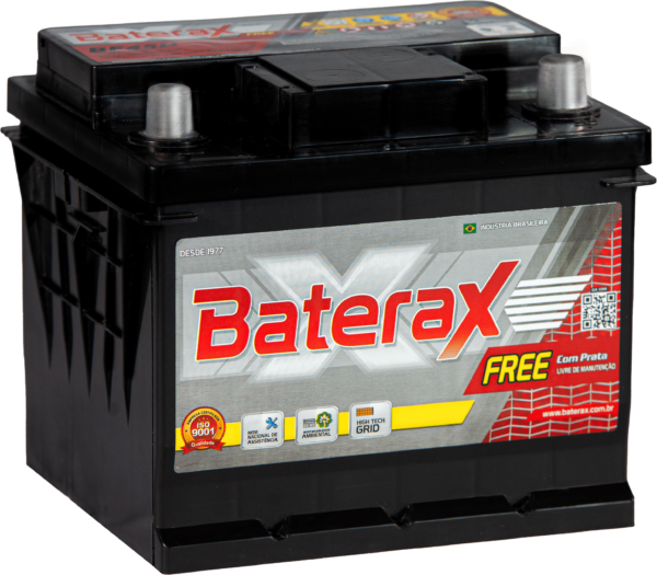 Bateria Automotiva Baterax BF45D – 12 Meses de Garantia – Selada