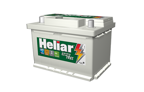 Bateria Automotiva Heliar 65AH