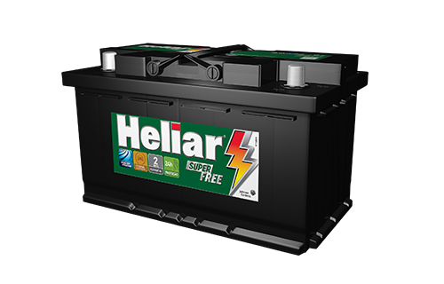Bateria Automotiva Heliar 75AH