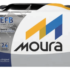 Bateria Automotiva Moura 60AH EFB – 24 Meses de Garantia